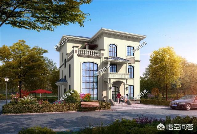 農(nóng)村12米×12米自建三層別墅的設(shè)計(jì)圖，有比較好的推薦嗎？