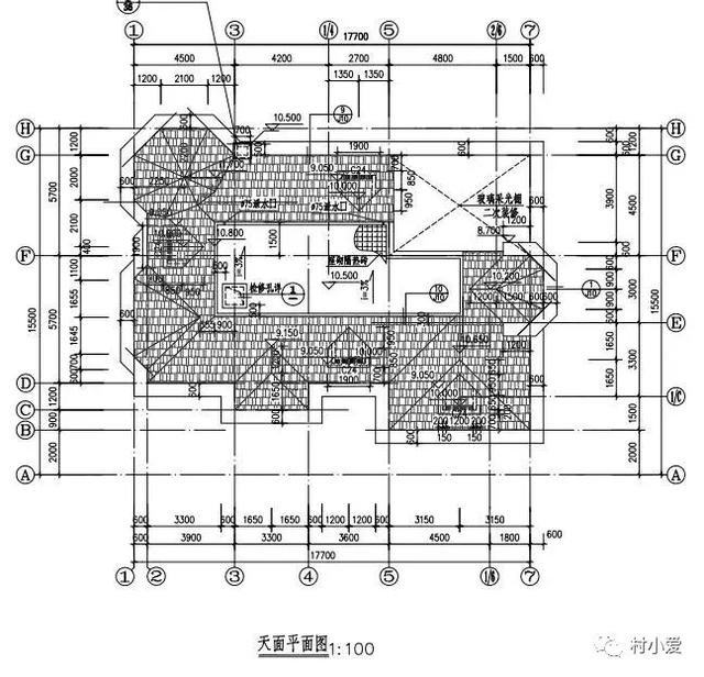 17x16m帶閣樓的歐式雙層別墅方案，浪漫清雅