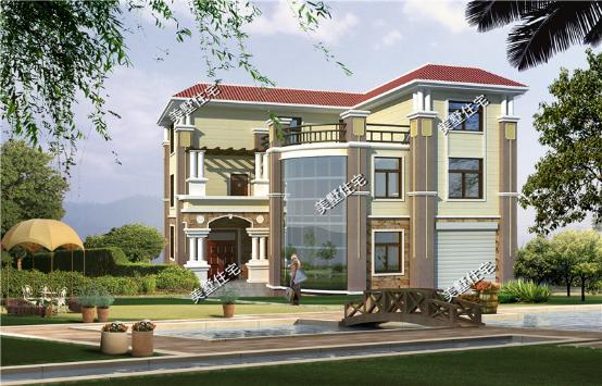 10套農(nóng)村三層自建房外觀圖，農(nóng)村建保證不土