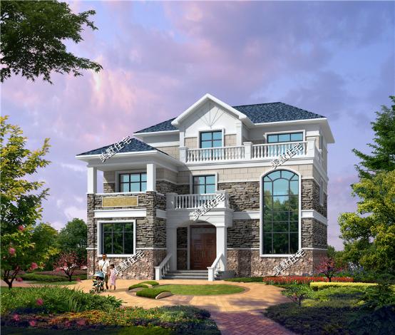 10套農(nóng)村三層自建房外觀圖，農(nóng)村建保證不土