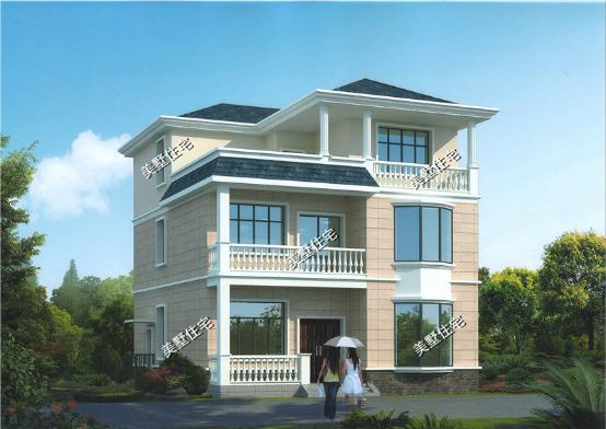 10套農(nóng)村三層自建房外觀圖，農(nóng)村建保證不土