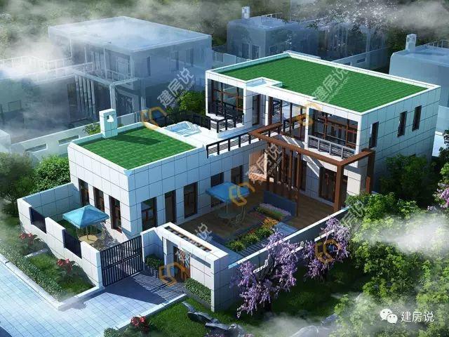 12款現(xiàn)代時(shí)尚的小別墅外觀圖，看膩了歐美別墅換換