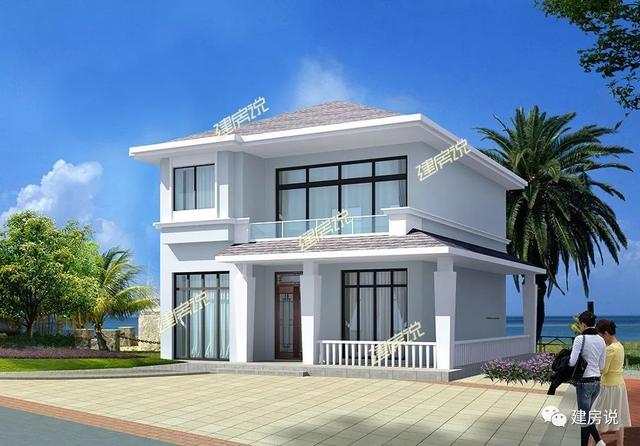 12款現(xiàn)代時(shí)尚的小別墅外觀圖，看膩了歐美別墅換換