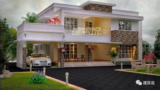 12款現(xiàn)代時(shí)尚的小別墅外觀圖，看膩了歐美別墅換換
