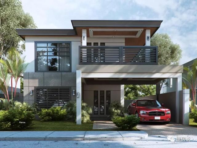 12款現(xiàn)代時(shí)尚的小別墅外觀圖，看膩了歐美別墅換換