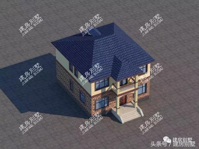 面寬11米左右的兩層別墅小樓設計圖，這2款很受歡迎