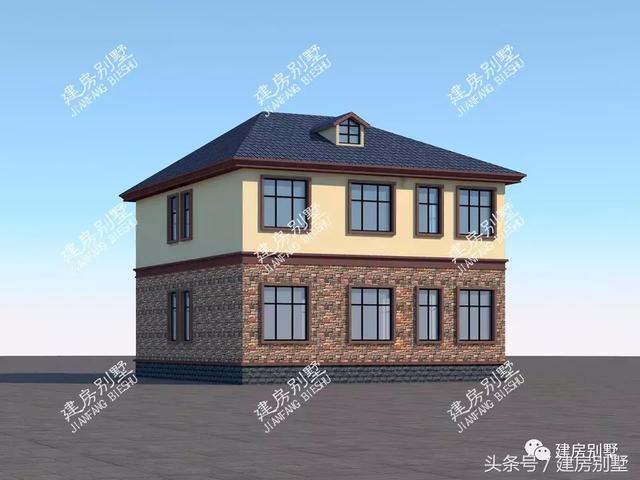 面寬11米左右的兩層別墅小樓設計圖，這2款很受歡迎