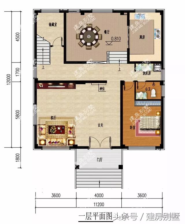 面寬11米左右的兩層別墅小樓設計圖，這2款很受歡迎