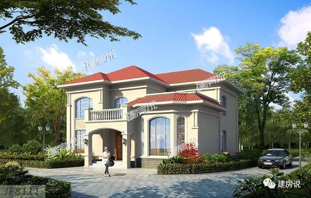 5款全新設(shè)計(jì)的兩層小樓房設(shè)計(jì)圖，回家建一棟，不再漂泊