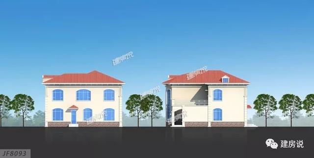 5款全新設(shè)計(jì)的兩層小樓房設(shè)計(jì)圖，回家建一棟，不再漂泊