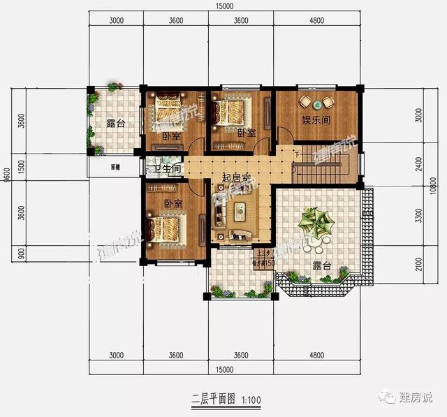 5款全新設(shè)計(jì)的兩層小樓房設(shè)計(jì)圖，回家建一棟，不再漂泊
