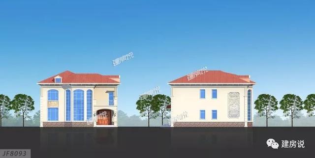 5款全新設(shè)計(jì)的兩層小樓房設(shè)計(jì)圖，回家建一棟，不再漂泊