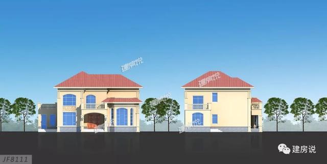 5款全新設(shè)計(jì)的兩層小樓房設(shè)計(jì)圖，回家建一棟，不再漂泊