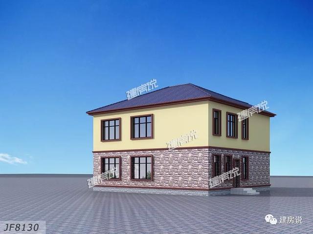 5款全新設(shè)計(jì)的兩層小樓房設(shè)計(jì)圖，回家建一棟，不再漂泊