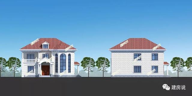 5款全新設(shè)計(jì)的兩層小樓房設(shè)計(jì)圖，回家建一棟，不再漂泊