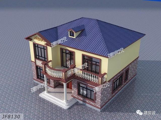 5款全新設(shè)計(jì)的兩層小樓房設(shè)計(jì)圖，回家建一棟，不再漂泊