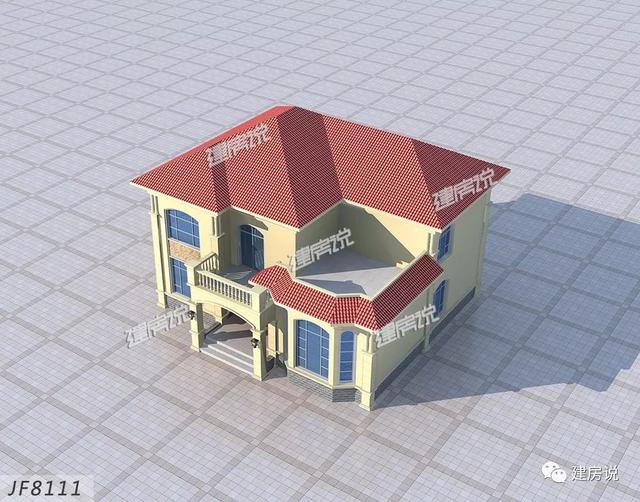 5款全新設(shè)計(jì)的兩層小樓房設(shè)計(jì)圖，回家建一棟，不再漂泊