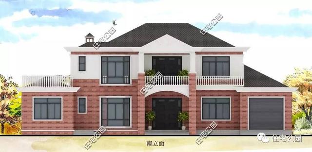 12X23米的雙層別墅，冬暖夏涼，含全圖預(yù)算