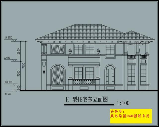 24萬建2層別墅！歐式款方正戶型，帶八角亭外觀、玄關(guān)、車庫