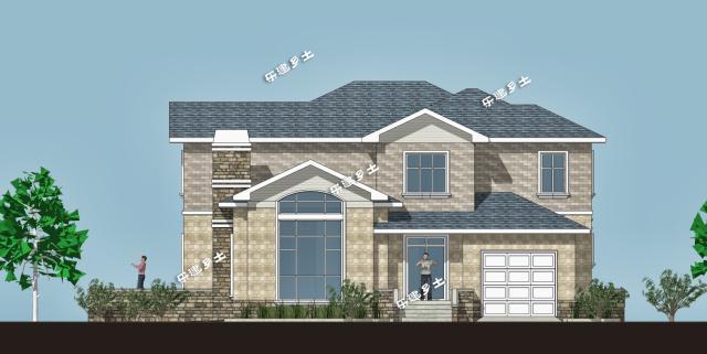 二層磚混結(jié)構(gòu)鄉(xiāng)間小別墅全套圖紙分享！