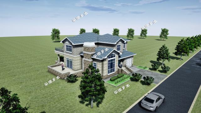 二層磚混結(jié)構(gòu)鄉(xiāng)間小別墅全套圖紙分享！