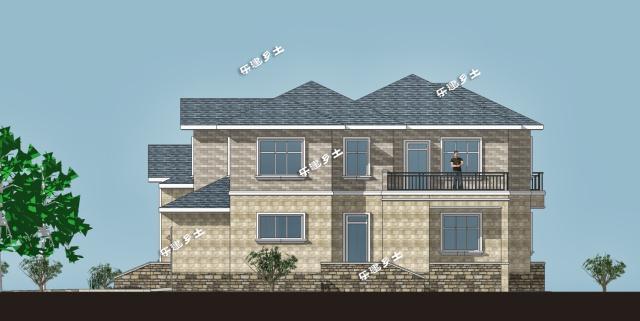 二層磚混結(jié)構(gòu)鄉(xiāng)間小別墅全套圖紙分享！