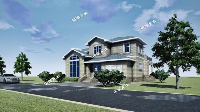 二層磚混結(jié)構(gòu)鄉(xiāng)間小別墅全套圖紙分享！