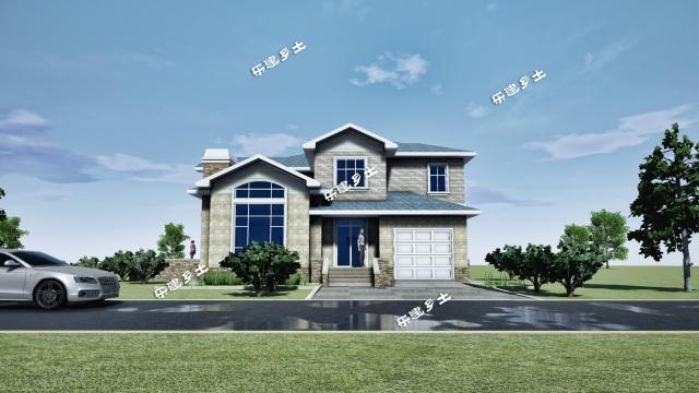 二層磚混結(jié)構(gòu)鄉(xiāng)間小別墅全套圖紙分享！