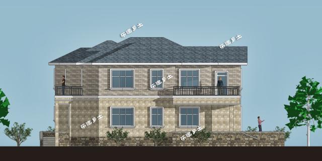 二層磚混結(jié)構(gòu)鄉(xiāng)間小別墅全套圖紙分享！