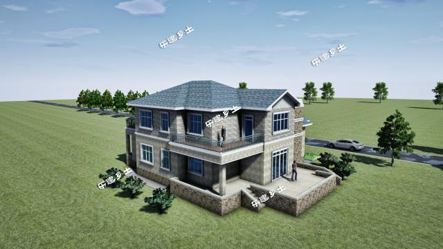 二層磚混結(jié)構(gòu)鄉(xiāng)間小別墅全套圖紙分享！