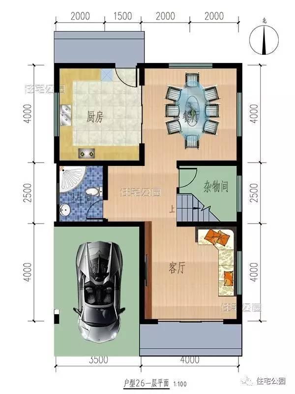 2套3層別墅，占地不到100平，哪套設(shè)計(jì)好？