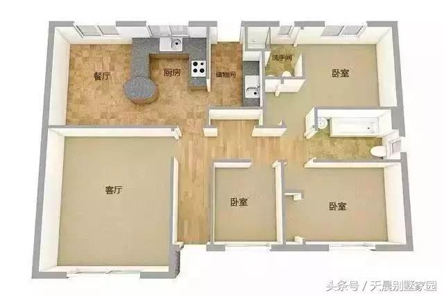 5套農(nóng)村自建一層別墅，一套比一套大氣美觀！含設(shè)計(jì)圖