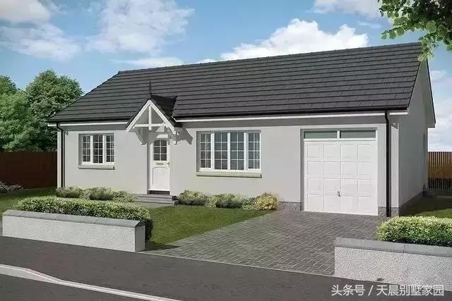 5套農(nóng)村自建一層別墅，一套比一套大氣美觀！含設(shè)計(jì)圖