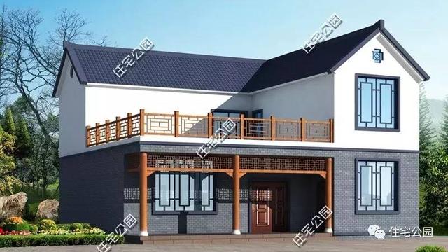 13X13米農(nóng)村2層別墅，布局有序風(fēng)景好，含預(yù)算！