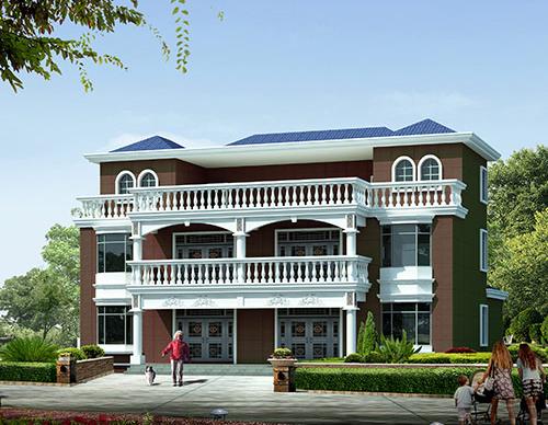 7套適合農(nóng)村自建的雙拼別墅，5套最美，6套最便宜