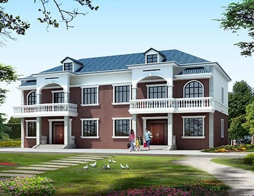 7套適合農(nóng)村自建的雙拼別墅，5套最美，6套最便宜