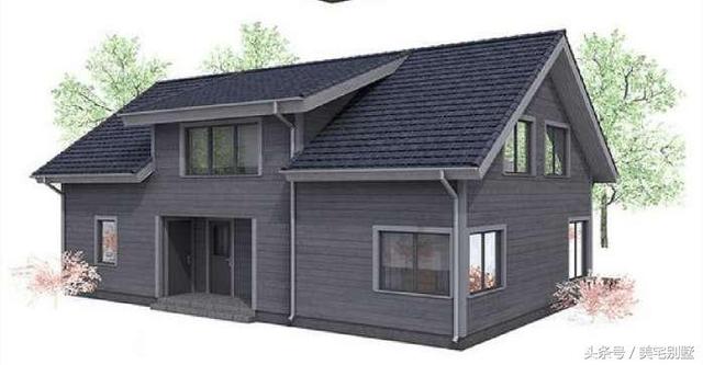 單層帶閣樓，適合限高地區(qū)農(nóng)村自建房，您看這個怎么樣？