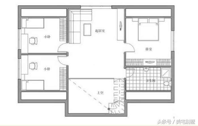 單層帶閣樓，適合限高地區(qū)農(nóng)村自建房，您看這個怎么樣？