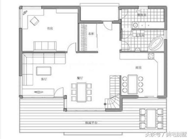 單層帶閣樓，適合限高地區(qū)農(nóng)村自建房，您看這個怎么樣？