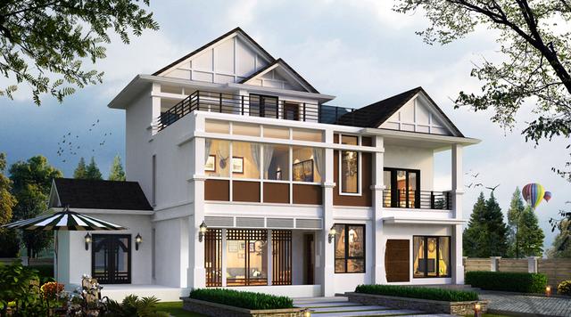 農(nóng)村這樣蓋紅磚房，瞬間秒殺城里豪華別墅