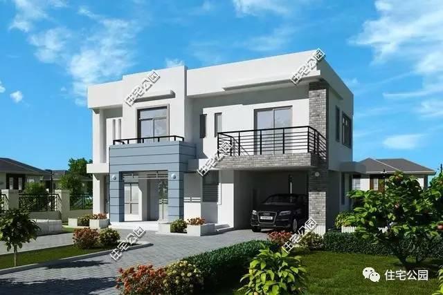 4套帶車庫的新農(nóng)村別墅，哪個(gè)車庫設(shè)計(jì)最好？