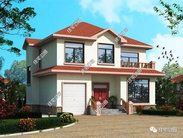 4套帶車庫的新農(nóng)村別墅，哪個(gè)車庫設(shè)計(jì)最好？