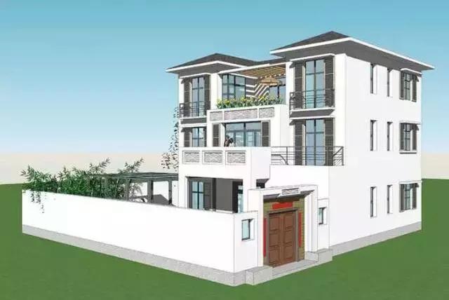 有“堂屋“還帶庭院的別墅，40萬(wàn)都不到，要什么自行車(chē)！