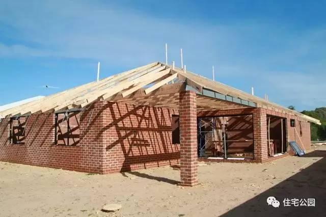 農村，紅磚，平房，建好的房子能賽別墅，含平面圖