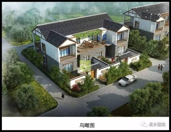 17X17米方正農(nóng)村別墅，旋轉(zhuǎn)樓梯雙車庫，秒殺城里商品房！