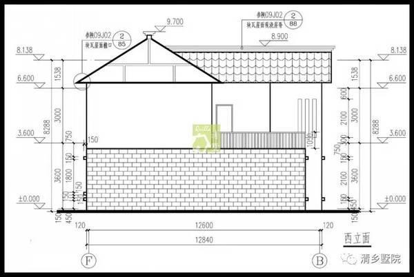 17X17米方正農(nóng)村別墅，旋轉(zhuǎn)樓梯雙車庫，秒殺城里商品房！