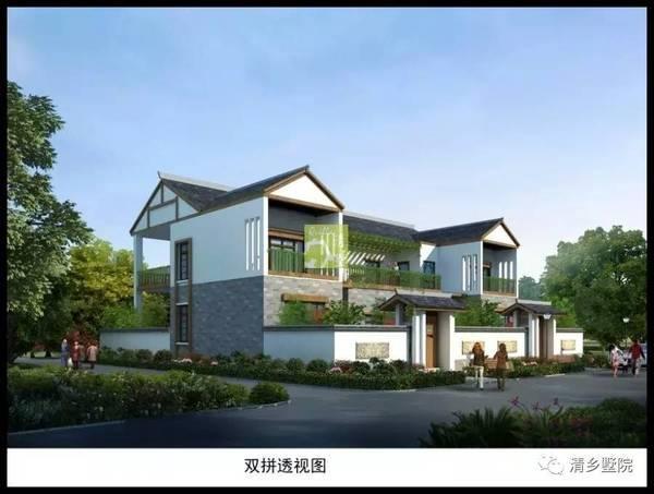 17X17米方正農(nóng)村別墅，旋轉(zhuǎn)樓梯雙車庫，秒殺城里商品房！