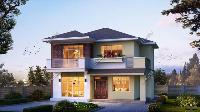 4套老百姓建得起的2層小樓房設計方案圖，你喜歡哪款？