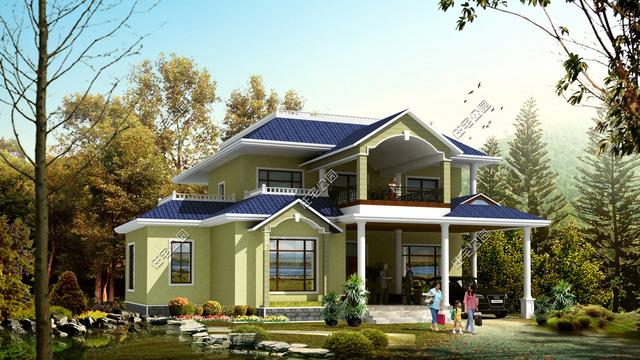 4套老百姓建得起的2層小樓房設計方案圖，你喜歡哪款？