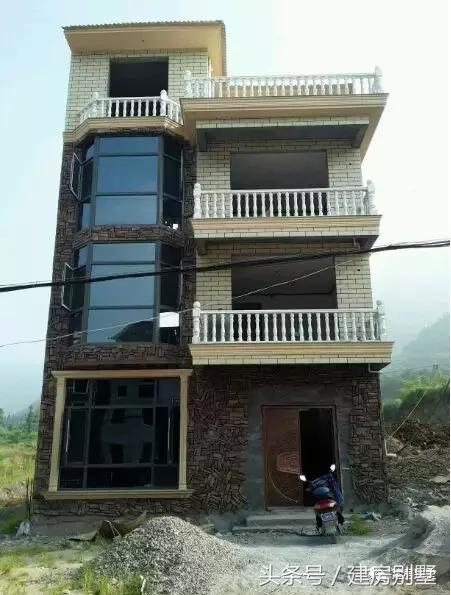 曬10棟完工的農(nóng)村自建房實(shí)景圖，小編我最喜歡第7棟